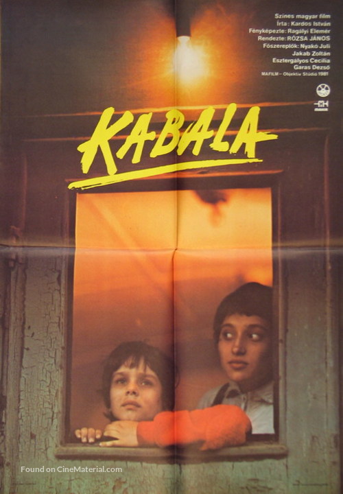 Kabala - Hungarian Movie Poster