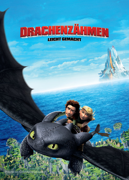 How to Train Your Dragon - German Movie Poster