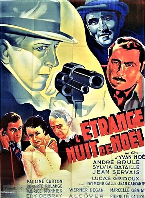 L&#039;&eacute;trange nuit de No&euml;l - French Movie Poster