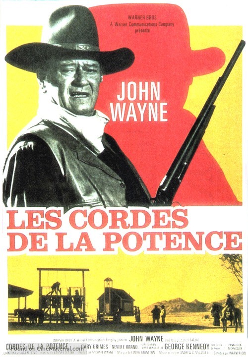 Cahill U.S. Marshal - French Movie Poster