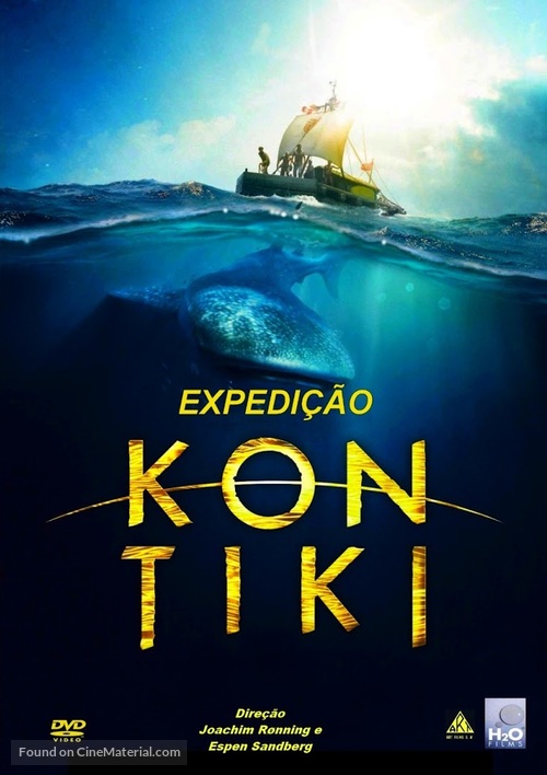 Kon-Tiki - Brazilian DVD movie cover