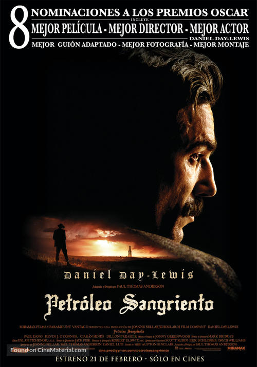 There Will Be Blood - Argentinian Movie Poster