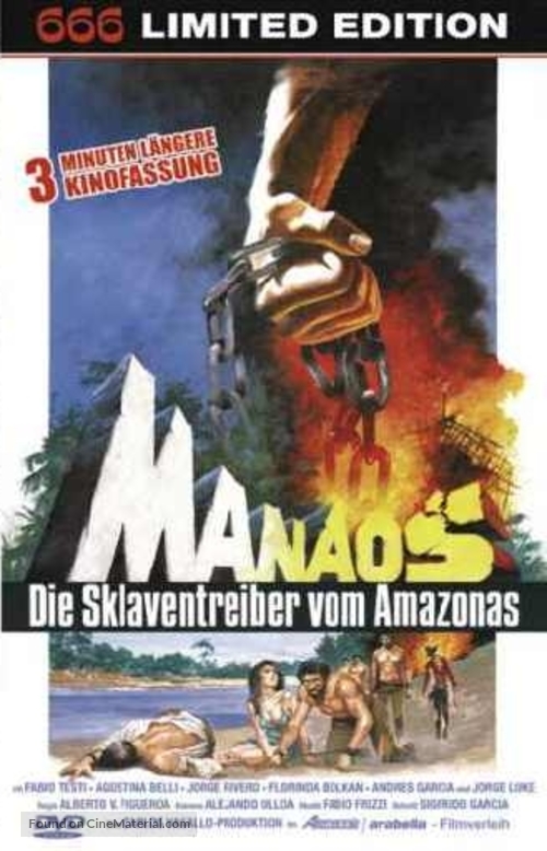 Manaos - German DVD movie cover