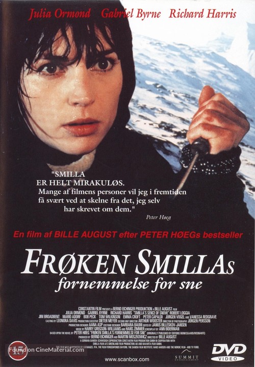 Smilla&#039;s Sense of Snow - Danish Movie Cover