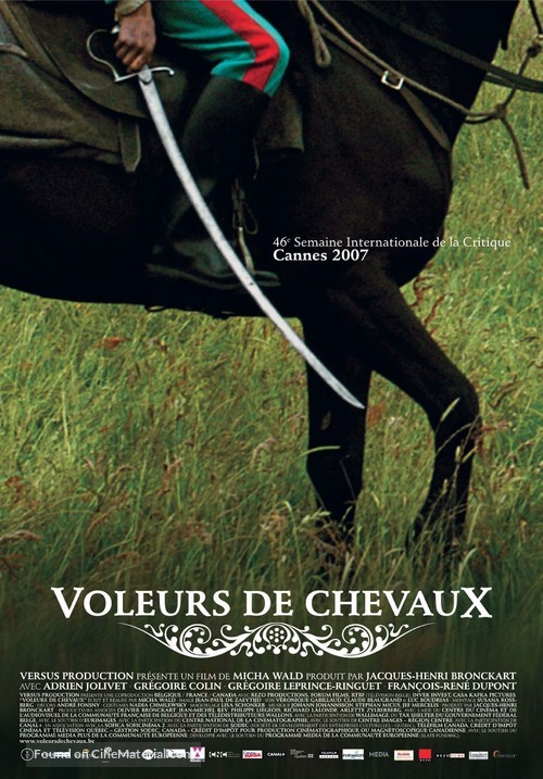 Voleurs de chevaux - French Movie Poster