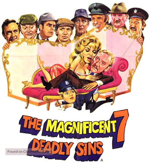 The Magnificent Seven Deadly Sins - Blu-Ray movie cover