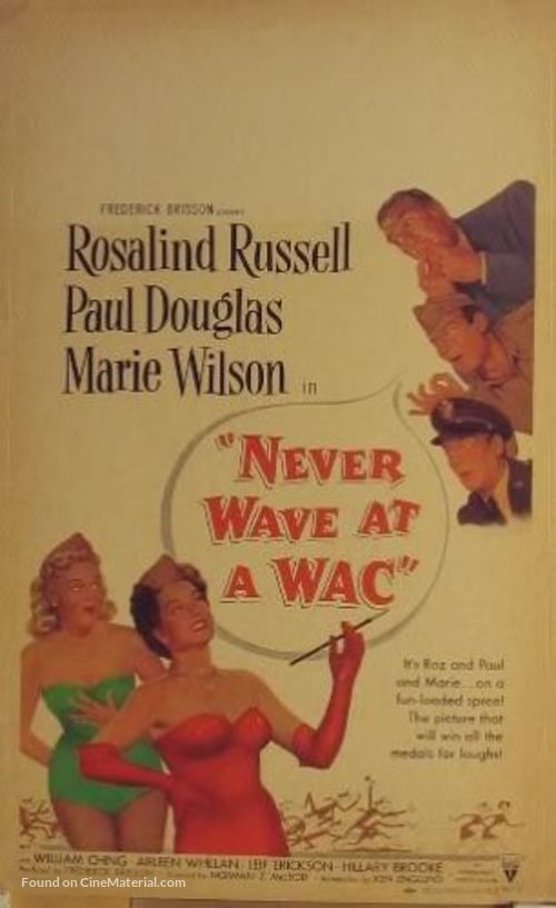 Never Wave at a WAC - Movie Poster