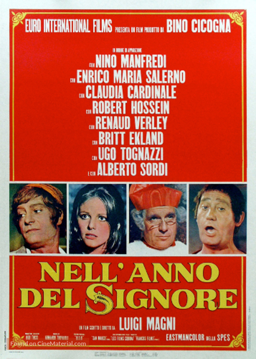 Nell&#039;anno del Signore - Italian Movie Poster