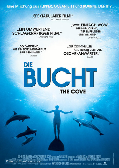 The Cove - German Movie Poster