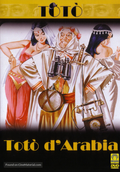 Tot&ograve; d&#039;Arabia - Italian DVD movie cover