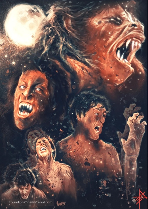 An American Werewolf in London - British poster