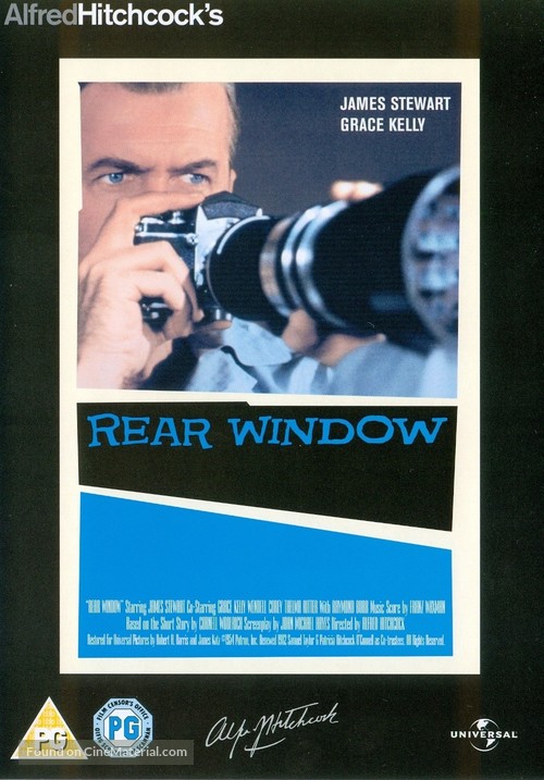 Rear Window - British Movie Cover