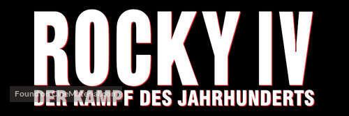 Rocky IV - German Logo