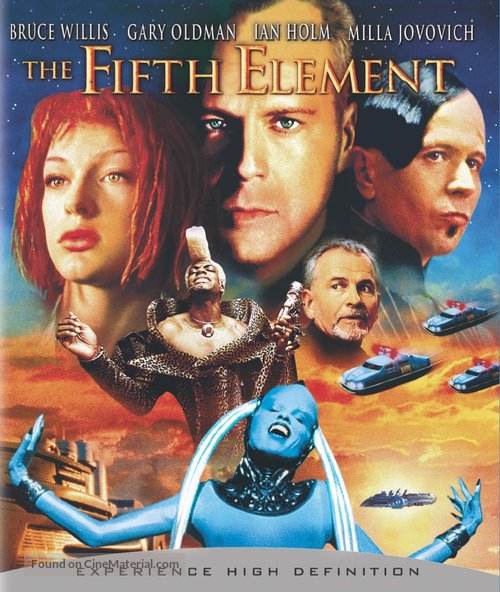The Fifth Element - Blu-Ray movie cover
