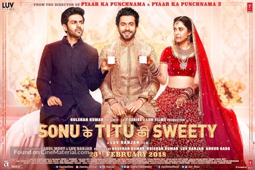 Sonu Ke Titu Ki Sweety - Indian Movie Poster