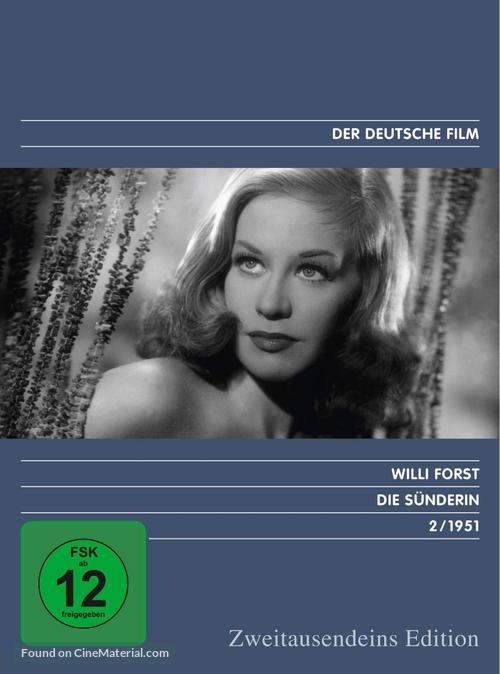 S&uuml;nderin, Die - German DVD movie cover