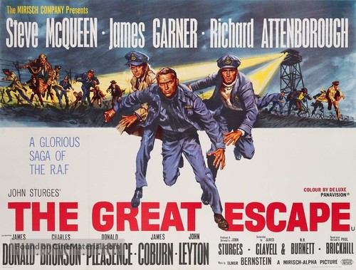The Great Escape - British Movie Poster