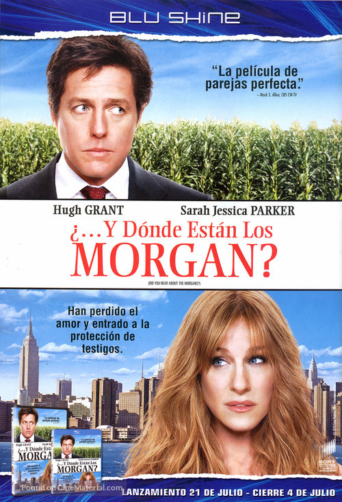 Did You Hear About the Morgans? - Argentinian Movie Cover