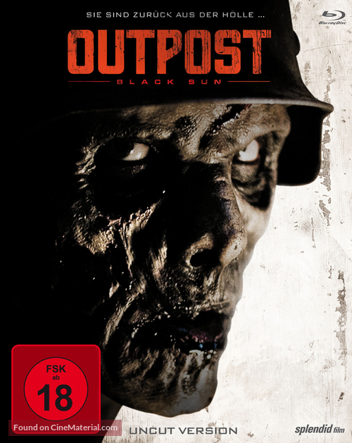 Outpost: Black Sun - Blu-Ray movie cover