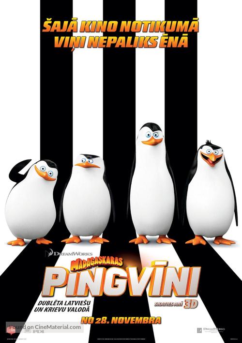 Penguins of Madagascar - Latvian Movie Poster