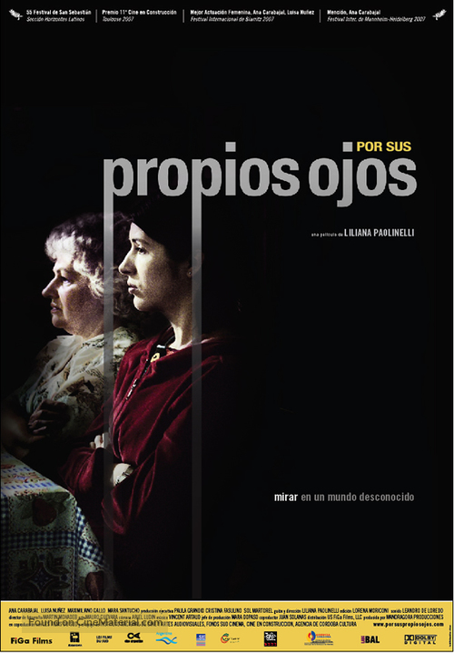 Por sus propios ojos - Argentinian Movie Poster