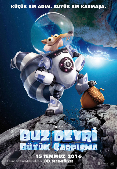 Ice Age: Collision Course - Turkish Movie Poster