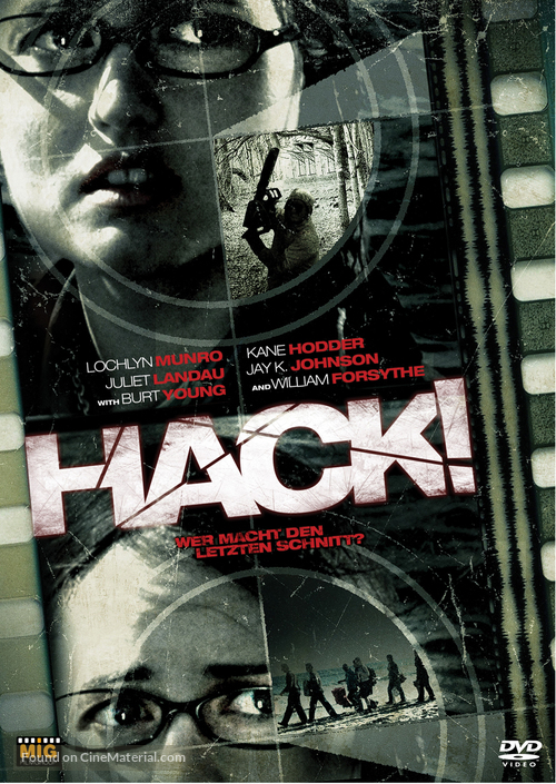 Hack! - German DVD movie cover