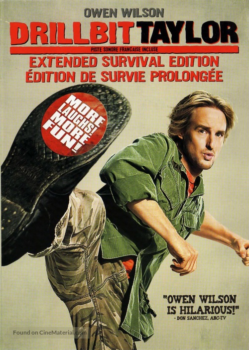 Drillbit Taylor - Canadian DVD movie cover