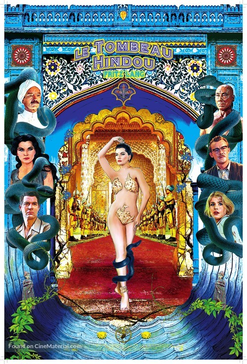 Das iIndische Grabmal - French Re-release movie poster