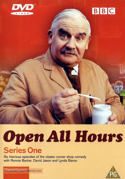 &quot;Open All Hours&quot; - British DVD movie cover