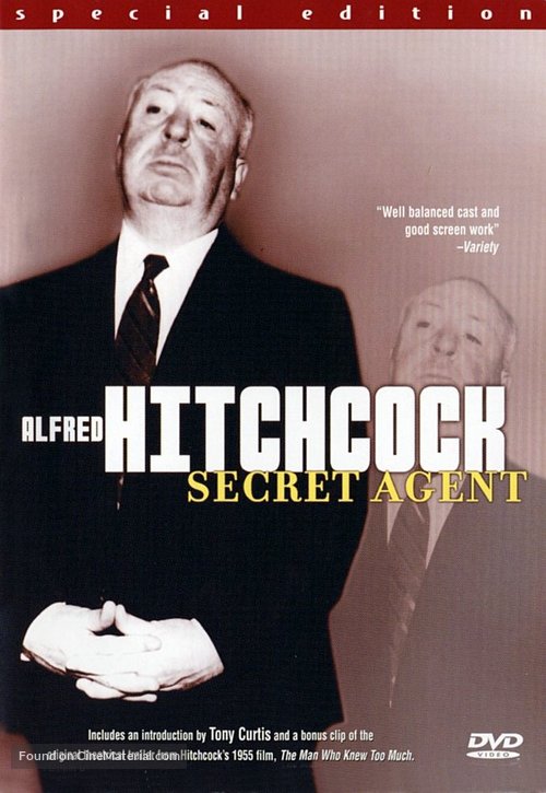 Secret Agent - DVD movie cover