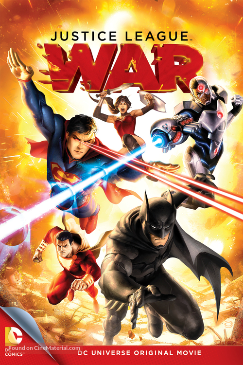 Justice League: War - DVD movie cover