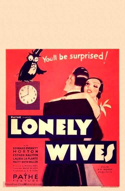 Lonely Wives - Movie Poster