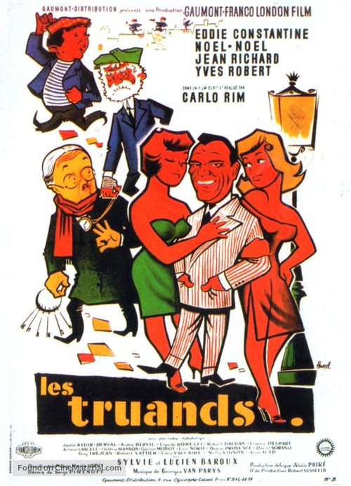 Les truands - French Movie Poster