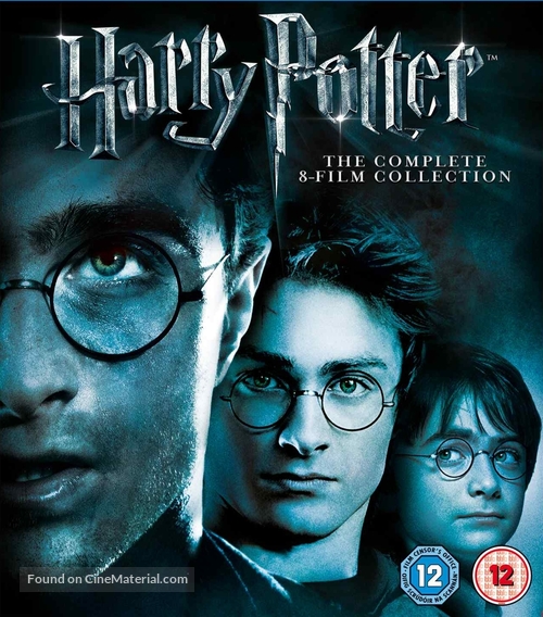 Harry Potter and the Deathly Hallows: Part I - British Blu-Ray movie cover