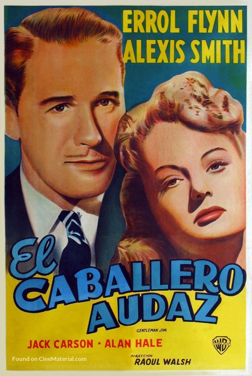 Gentleman Jim - Argentinian Movie Poster