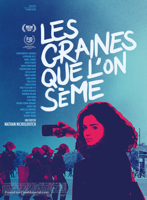 Les graines que l&#039;on s&egrave;me - French Movie Poster