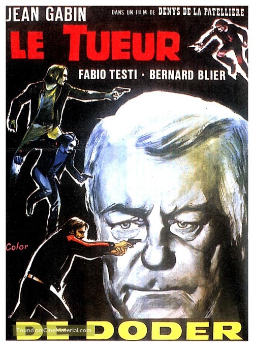 Le tueur - Belgian Movie Poster