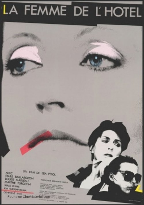 La femme de l&#039;h&ocirc;tel - Canadian Movie Poster