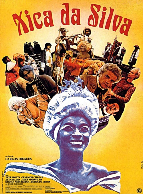 Xica da Silva - French Movie Poster