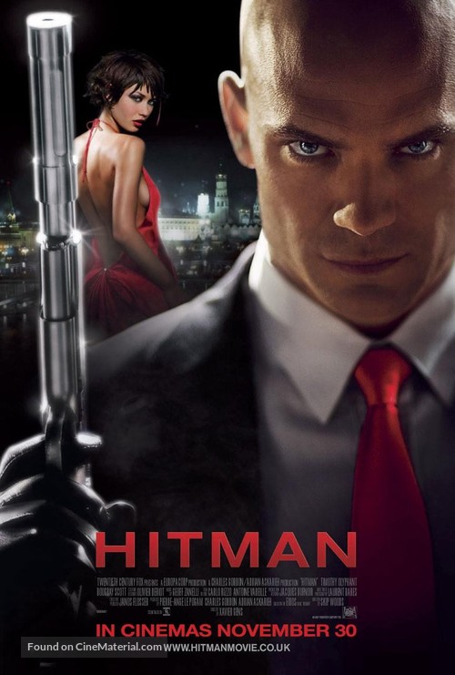 Hitman - British Movie Poster
