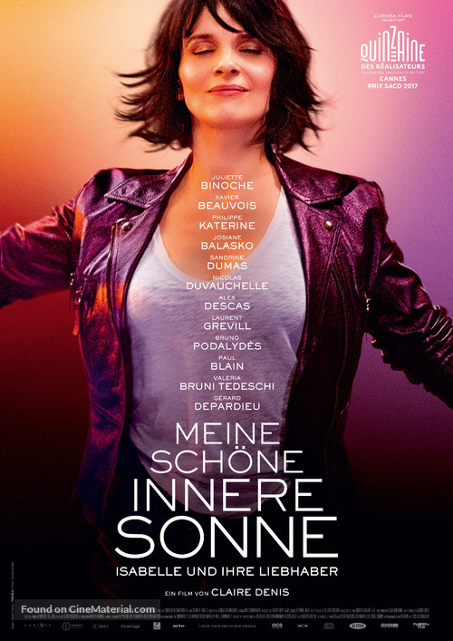 Un beau soleil int&eacute;rieur - German Movie Poster