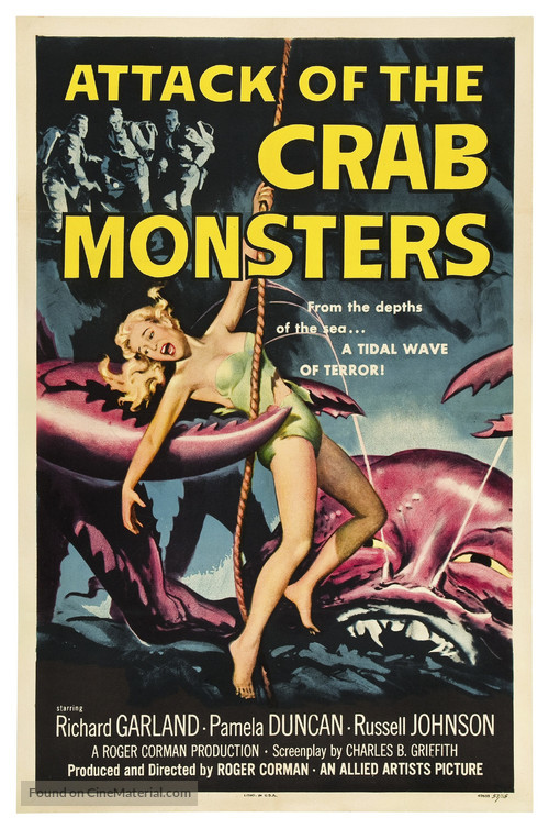 Attack of the Crab Monsters - Movie Poster