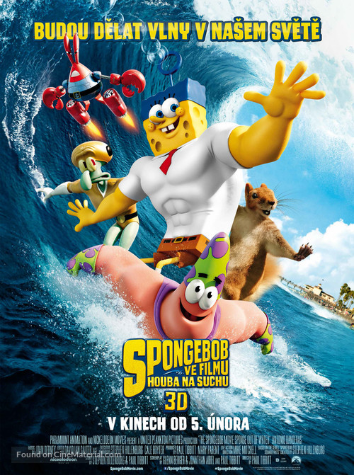 The SpongeBob Movie: Sponge Out of Water - Czech Movie Poster