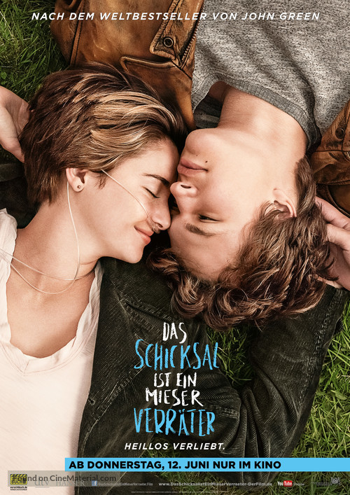 The Fault in Our Stars - German Movie Poster