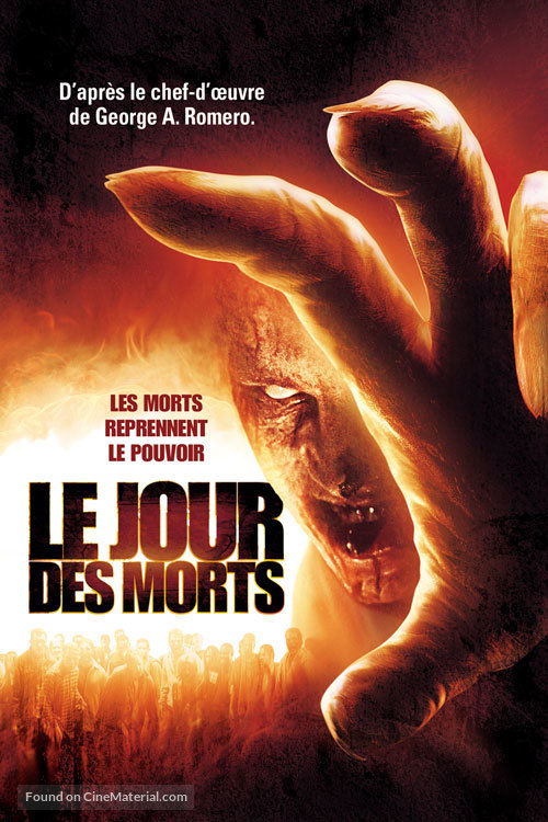 Day of the Dead - French Movie Cover