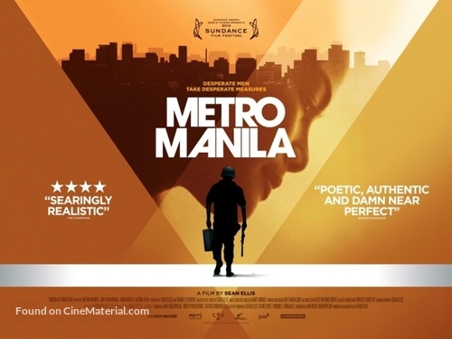 Metro Manila - British Movie Poster
