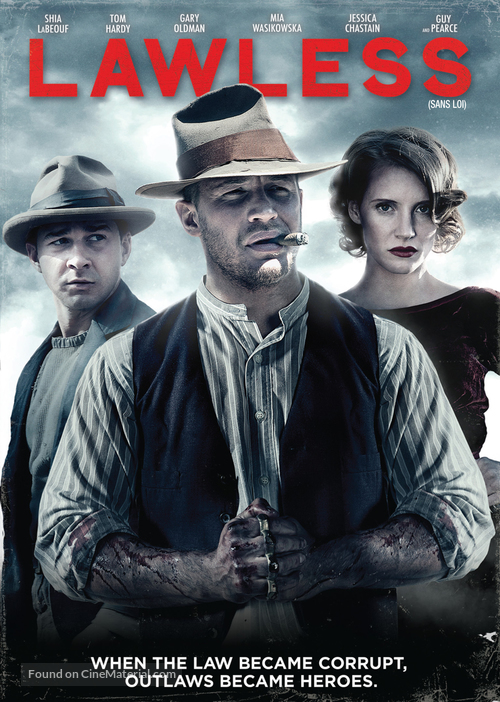 Lawless - Canadian DVD movie cover