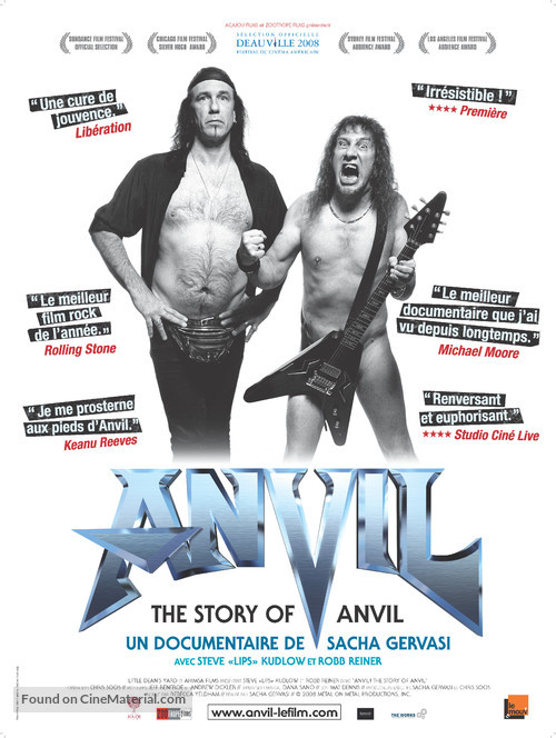 Anvil! The Story of Anvil - French Movie Poster