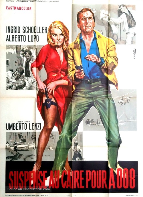 A 008, operazione Sterminio - French Movie Poster